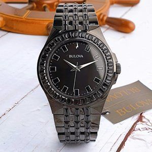 Bulova Men's Black Ion Phantom 42mm Watch
